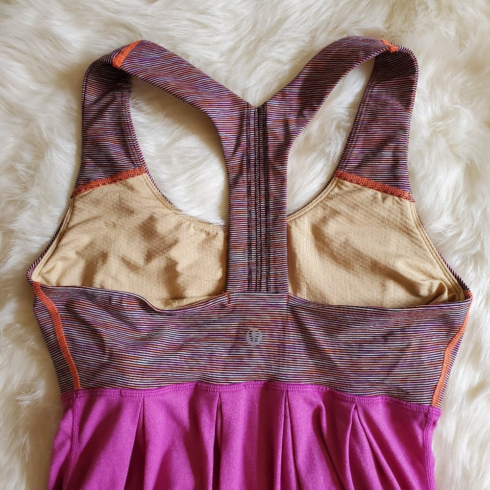 Lululemon Power Dance Striped Tank Top Size 4 EUC - Picture 11 of 16